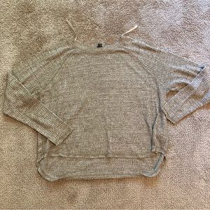 Tan Wild Fable Waffle Top